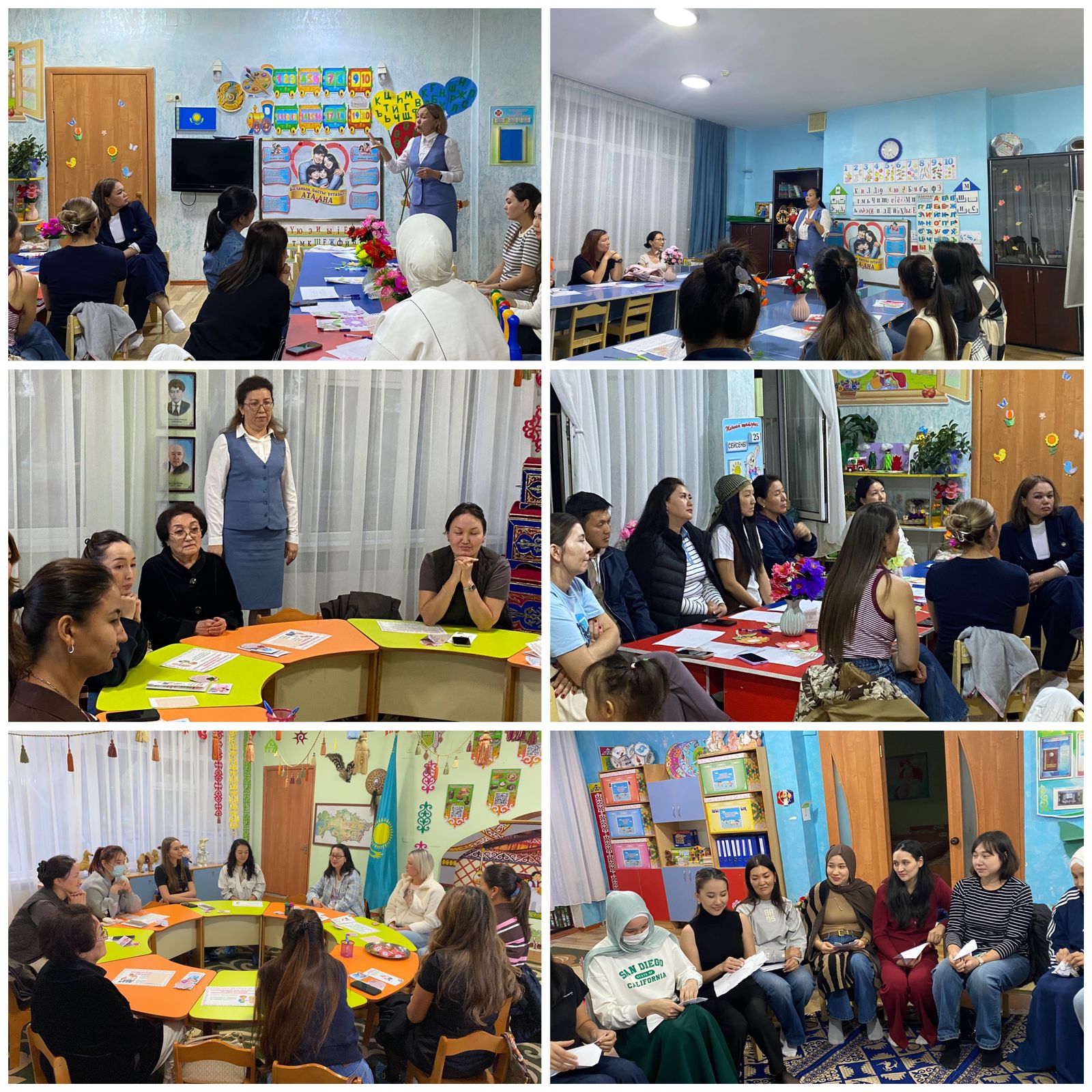 2025-2026  жаңа оқу-жылына топтарда ата-аналар жиналысы өткізілді